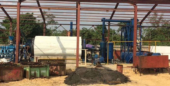 Beston Waste Tire Pyrolysis Plant For Sale