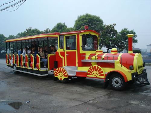 Amusement Rides Electric Model Tourist Train Kiddie Ride