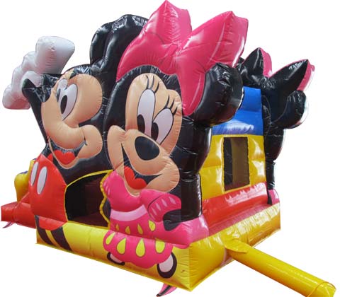 BBH-133-Mickey-Mouse-Inflatable-Jump-Houses-with-Slide-for-Sale