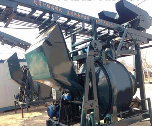 hydraulic concrete mixer