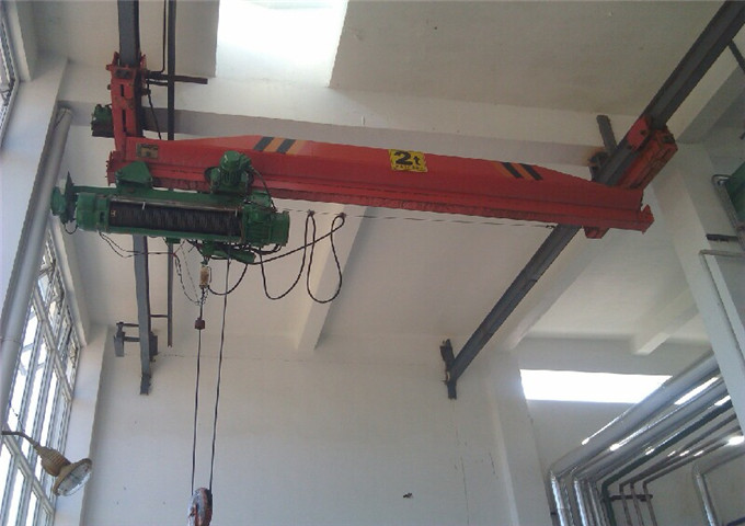 Electric single girder overhead crane hanging for sale