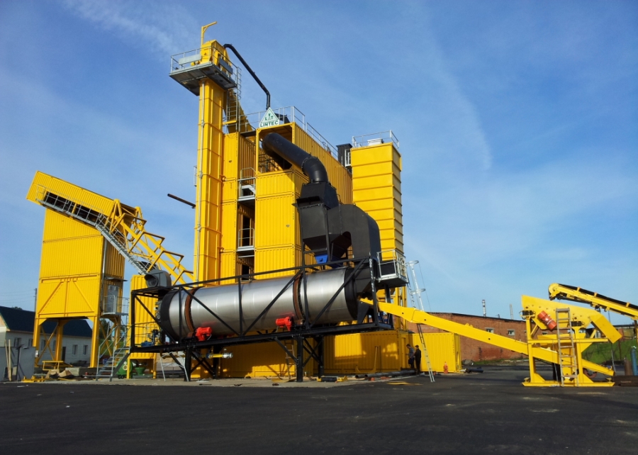 portable asphalt plant with easy operation