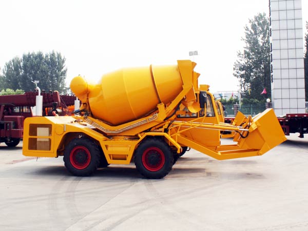 self loader mixer truck