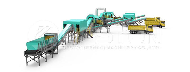 Design of Automatic Waste Separation Plant