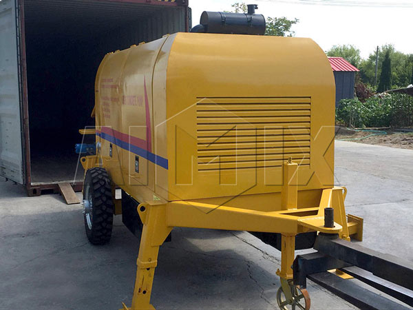 portable concrete pumps