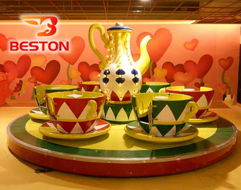 tea cup rides manufacturer in Beston 