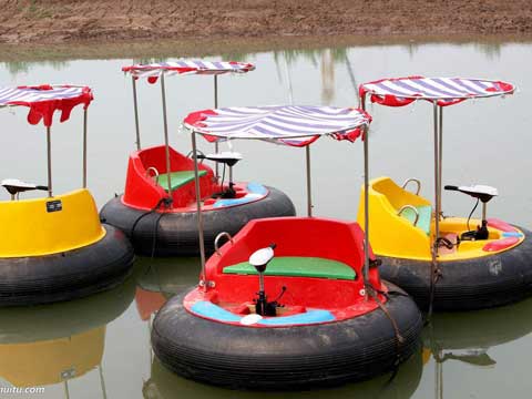 Gas Powered Bumper Boats