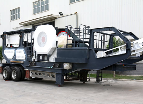 mobile crushing plant