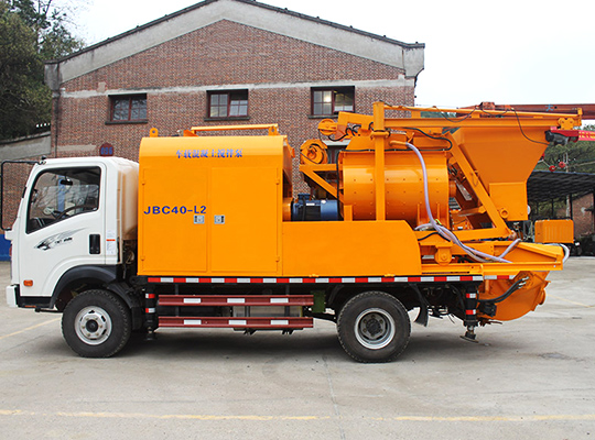 Truck Mounted Concrete Mixer Pump