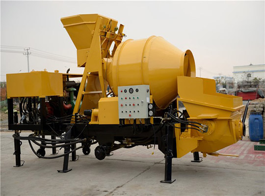 AIMIX Diesel Concrete Mixer Pump