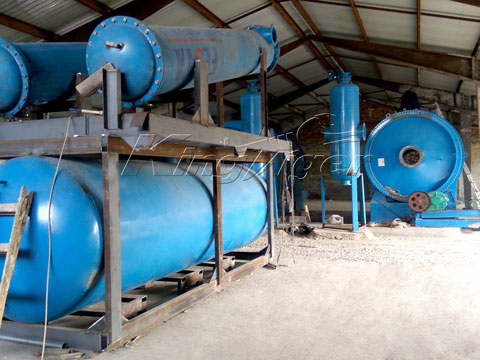 tyre pyrolysis plants