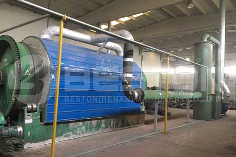 Rubber Pyrolysis Plant