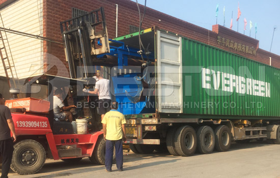 Shipment of Beston Waste Recycling Equipment for Sale