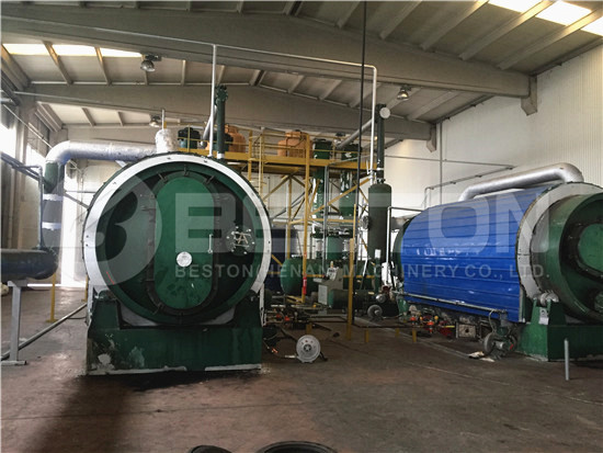 Tyre Pyrolysis Oil Plant in Turkey