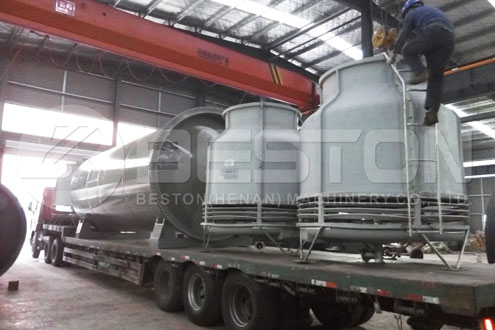 Waste Tyre Recycling Plant for Sale Shipped to Foreign Country