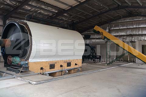 Tyre Pyrolysis Recycling Plant in Jordan