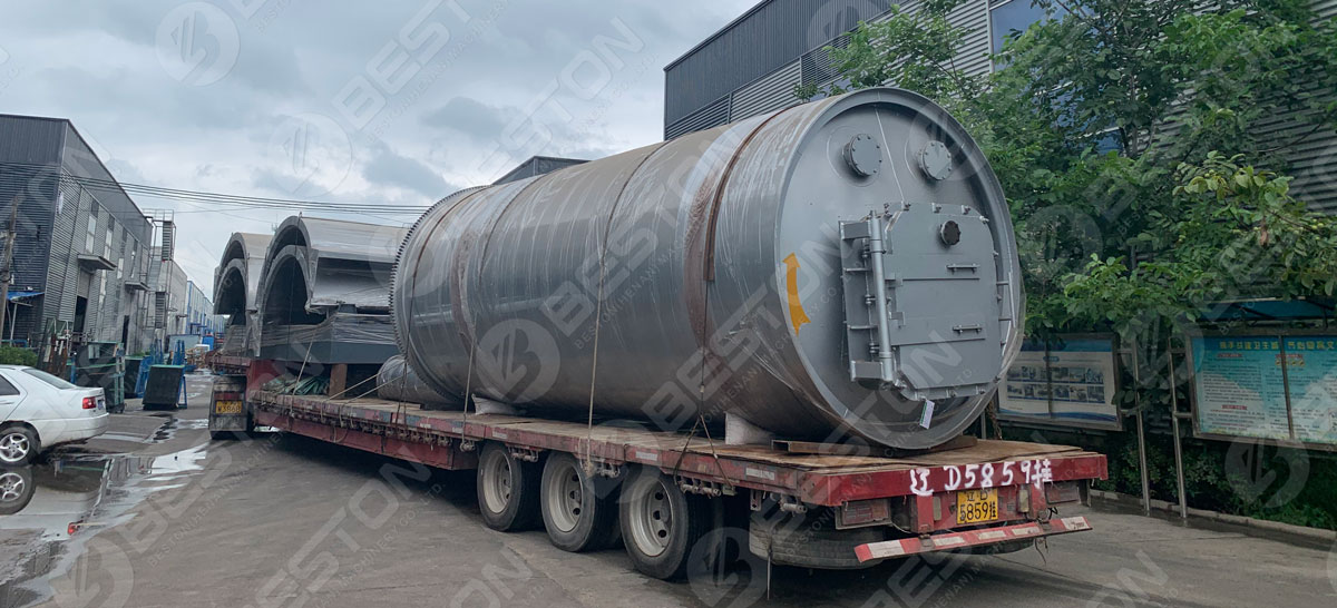 Delivery of Beston Pyrolysis Plant to Indonesia
