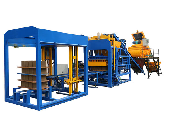 ABM-12S concrete block and brick machine