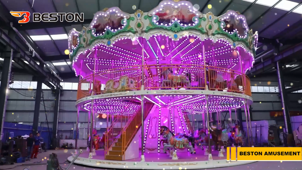 Amusement Park Carousel Rides
