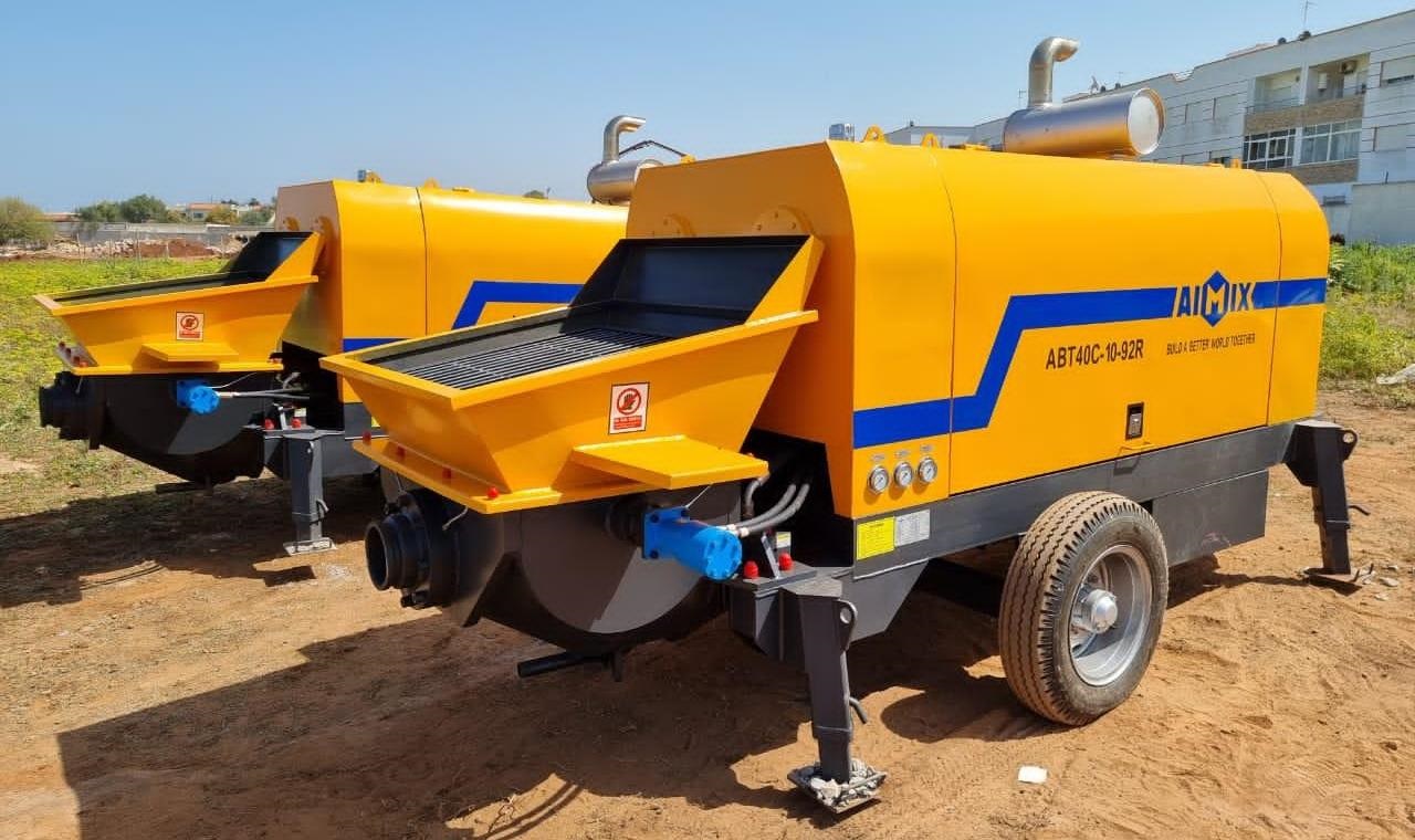 Trailer Concrete Pump