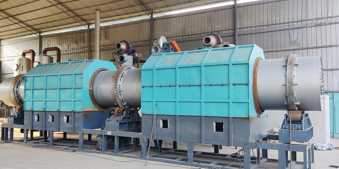 Sugarcane Bagasse Charcoal Making Machine