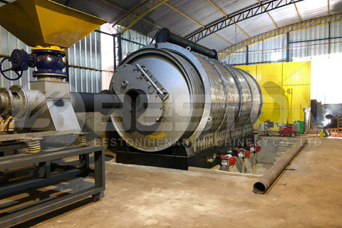 Rubber Pyrolysis Plant