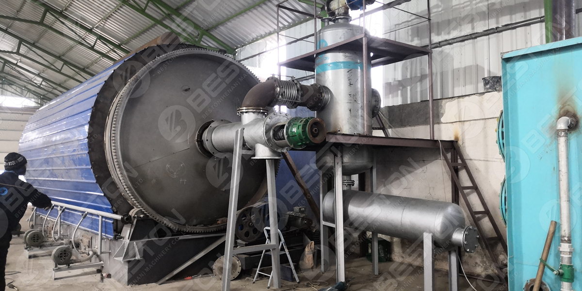 Rubber Pyrolysis Plant