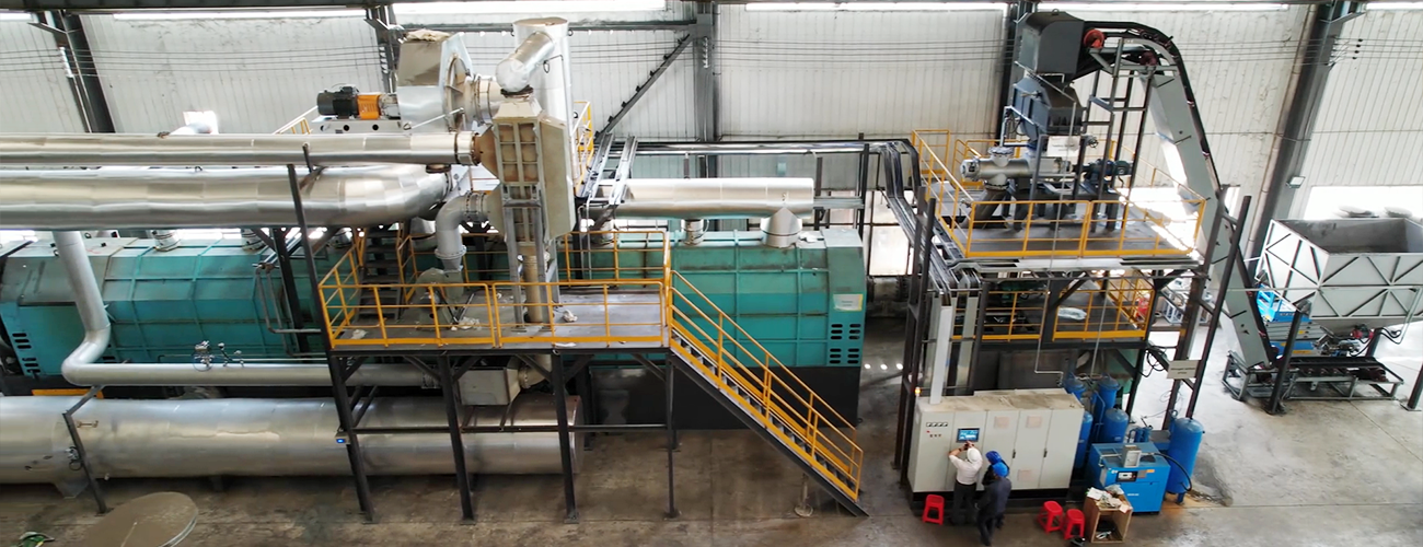 Feeding System+Reactor for Continuous Pyrolysis Plant
